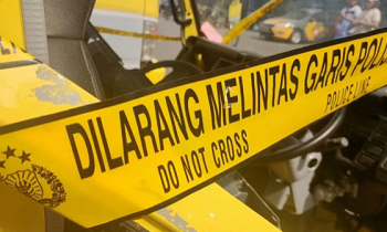 Ilustrasi kecelakaan pengendara sepeda motor