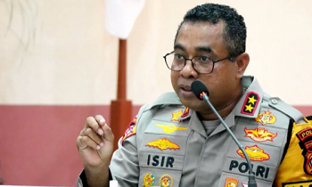 Kepala Kepolisian Daerah Papua Barat Inspektur Jenderal Polisi Johnny Eddison Isir