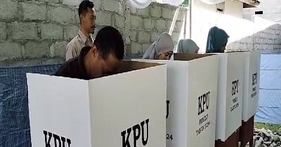 Partisipasi Pemilih Turun 50 Persen Di TPS 28 Kelurahan Namaelo Kota Masohi 1 KPU Malteng