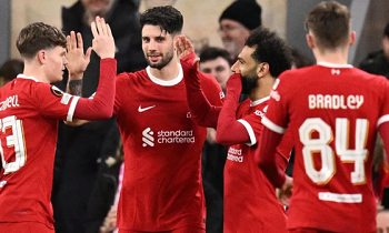 Gelandang Liverpool Dominik Szoboszlai