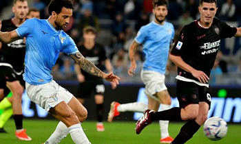 Pemain Lazio Felipe Anderson