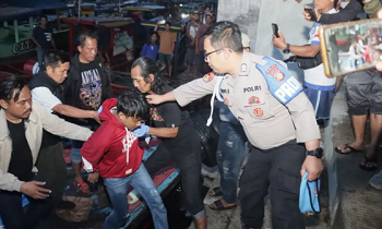 Petugas Polsek Cilincing menangkap pelaku pembunuhan