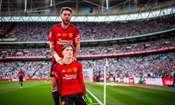 Pemain Manchester United Alejandro Garnacho