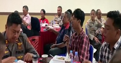 Jalin Silaturahmi, Kapolres Buru Gelar Coffee Morning Bersama Pers 1 Wartawan