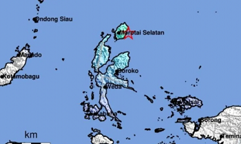 Gempa tektonik M5,6 mengguncang Pulau Morotai, Maluku Utara