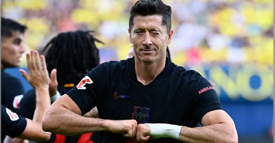 Dwigol Lewandowski Bawa Barcelona Hancurkan Villarreal 5-1 1 Penyerang Barcelona, Robert Lewandowski