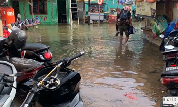 Banjir rob di Muara Angke, Jakarta Utara