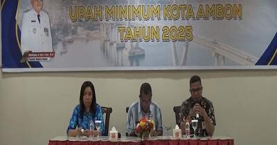 Dewan Pengupahan Kota Ambon Tetapkan UMK 2025 Sebesar Rp3.185.733 Rupiah 1 Disnaker