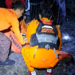 Tim SAR gabungan sedang mengevakuasi bocah korban diterkam buaya