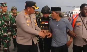 Salah satu pendulang yang berhasil selamat dari pembunuhan yang dilakukan KKB di pedalaman Yahukimo
