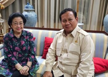 begini potret momen pertemuan empat mata prabowo subianto dengan ketua umum pdip megawati soekarnoputri di teuku umar dok inst 1744119852068 169