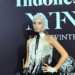 Model mengenakan busana rancangan Hengki Kawilarang dalam acara konferensi pers Indonesia Now NYFW The Show Fall/Winter 2024-2025 di Jakarta Selatan