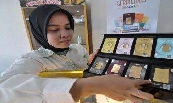 Harga Emas UBS dan Galeri24 Kembali Turun