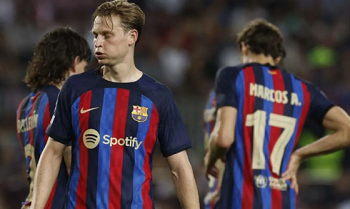 Pemain FC Barcelona Frenkie de Jong