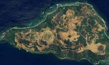 Ilustrasi Pulau kecil