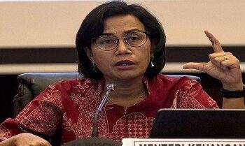 Menteri Keuangan Sri Mulyani Indrawati.