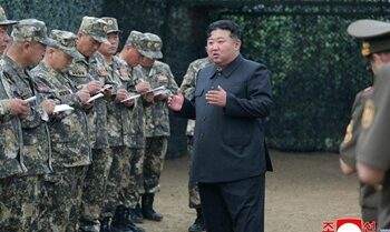 pemimpin korut kim jong un