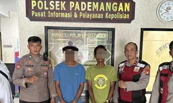 Polsek Pademangan mengamankan dua pria pelaku premanisme di kawasan Ancol, Jakarta Utara, Senin (29/9/2025)