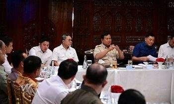 Prabowo rapat soal MBG