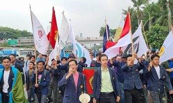 demo mahasiswa di dpr