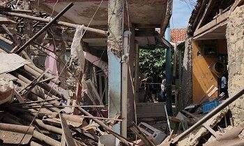 ledakan rumah di pondok cabe