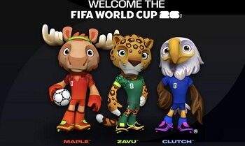 trio maskot Piala Dunia 2026