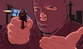 Duo Begal Berpistol Beraksi di Tambora Jakbar, Warga Tertembak