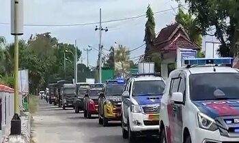 Jaga Kamtibmas, Polres Buru dan TNI Gelar Patroli Gabungan