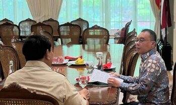Prabowo Undang Dasco ke Widya Chandra Pagi Tadi, Bahas Apa?