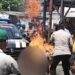 Kondisi Terkini Pencuri Motor yang Diikat dan Dibakar Massa di Surabaya