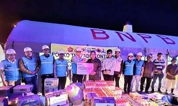 PLN salurkan paket sembako untuk korban terdampak bencana di Sumut