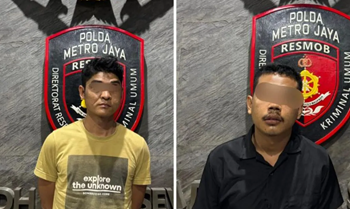 Dua Pelaku Curanmor Bersenpi Ditangkap di Depok