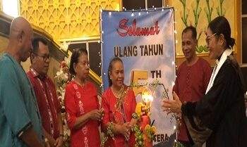 Gereja Damai Sejahtera GPM Toisapu Rayakan HUT ke-5 dalam Suasana Sukacita