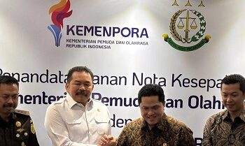 Kemenpora teken MoU dengan Kejagung awasi anggaran olahraga