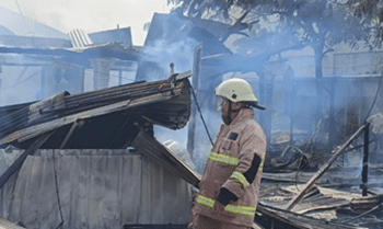 Warung Ayam di Pekanbaru Terbakar, Satu Orang Tewas