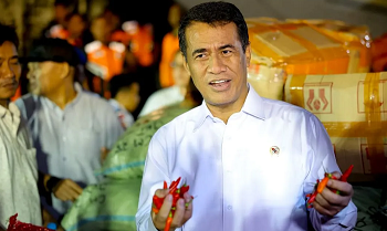 Mentan Beli 40 Ton Cabai Petani Aceh