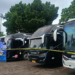 Polisi Sita 7 Bus Jaringan Impor Baju Bekas