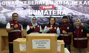 Bekasi Kirim Logistik dan Nakes ke Wilayah Bencana Sumatera