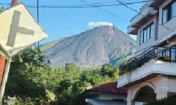 Karangetang Terekam 132 Gempa Embusan