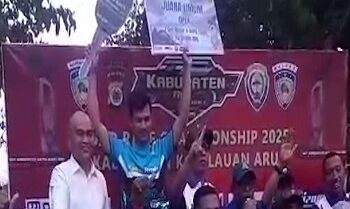Raider Asal Bone Sabet Juara Umum Road Race Championship Aru 2025
