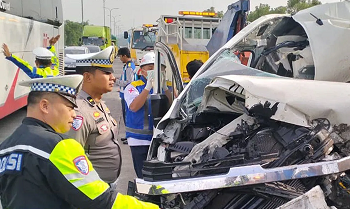 Microsleep Picu Kecelakaan Tol Malang–Pandaan, Dua Tewas