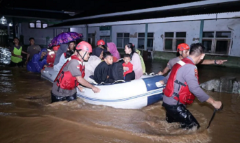 Polda Banten Fokus Bantu Korban Banjir Padarincang