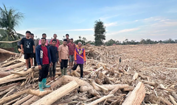 350 Rumah Dari Satu Desa di Aceh Utara Hilang