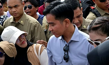 Gibran Sapa Warga di Kawasan IKN