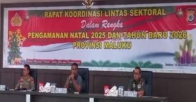 Polda Maluku Siagakan 2.403 Personel Amankan Natal dan Tahun Baru 1 Polda Maluku Siagakan 2.403 Personel Amankan Natal dan Tahun Baru