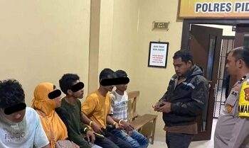 Lima penyebar hoaks musibah banjir ditangkap Polres Pidie Jaya-Aceh