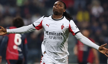 Gol Leao Bawa AC Milan ke Puncak