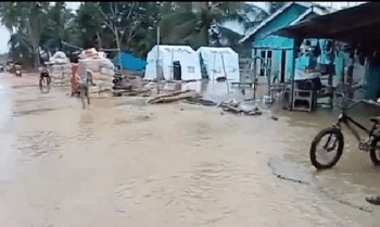 Tanggul Jebol, Banjir Rendam Aceh Tamiang Lagi