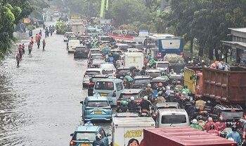 Banjir Jakarta, Cawang Terendam Hingga 2,5 Meter