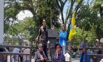 LSM dan Mahasiswa Soroti Pengelolaan Dana Sosial dan Proyek Pemda ke Kejari Masohi